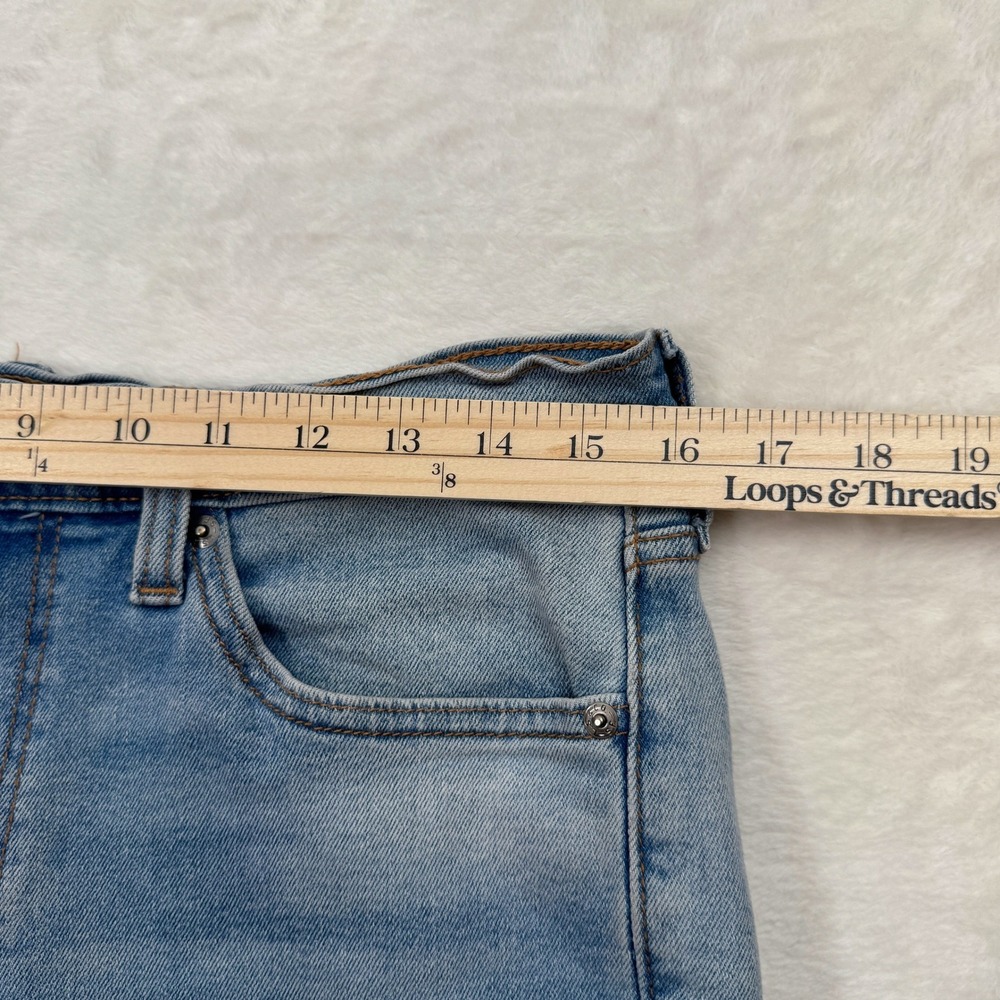 Signature by Levi Strauss Mens W32 L30 Light Wash Slim Fit Jeans - Picture 4 of 14